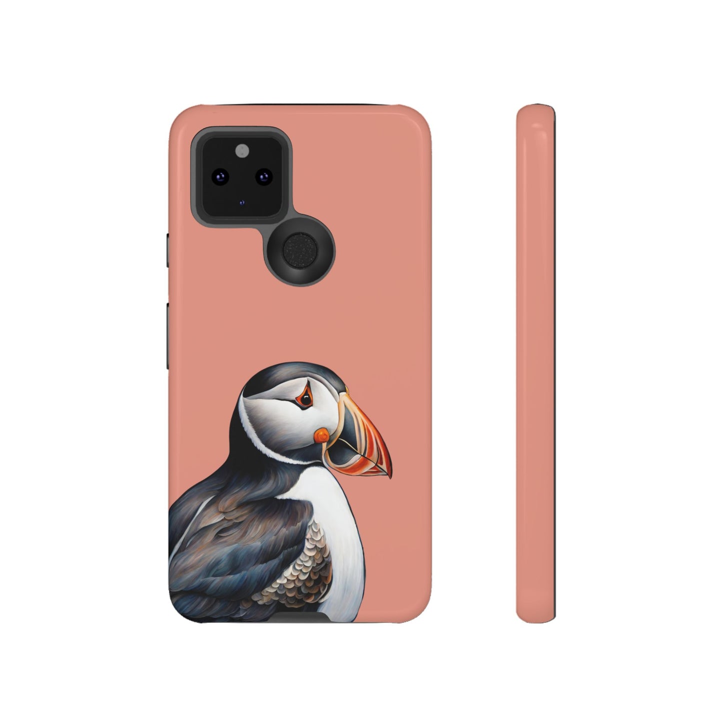 Puffin Wildlife iPhone Samsung Galaxy Google Pixel Tough Cases