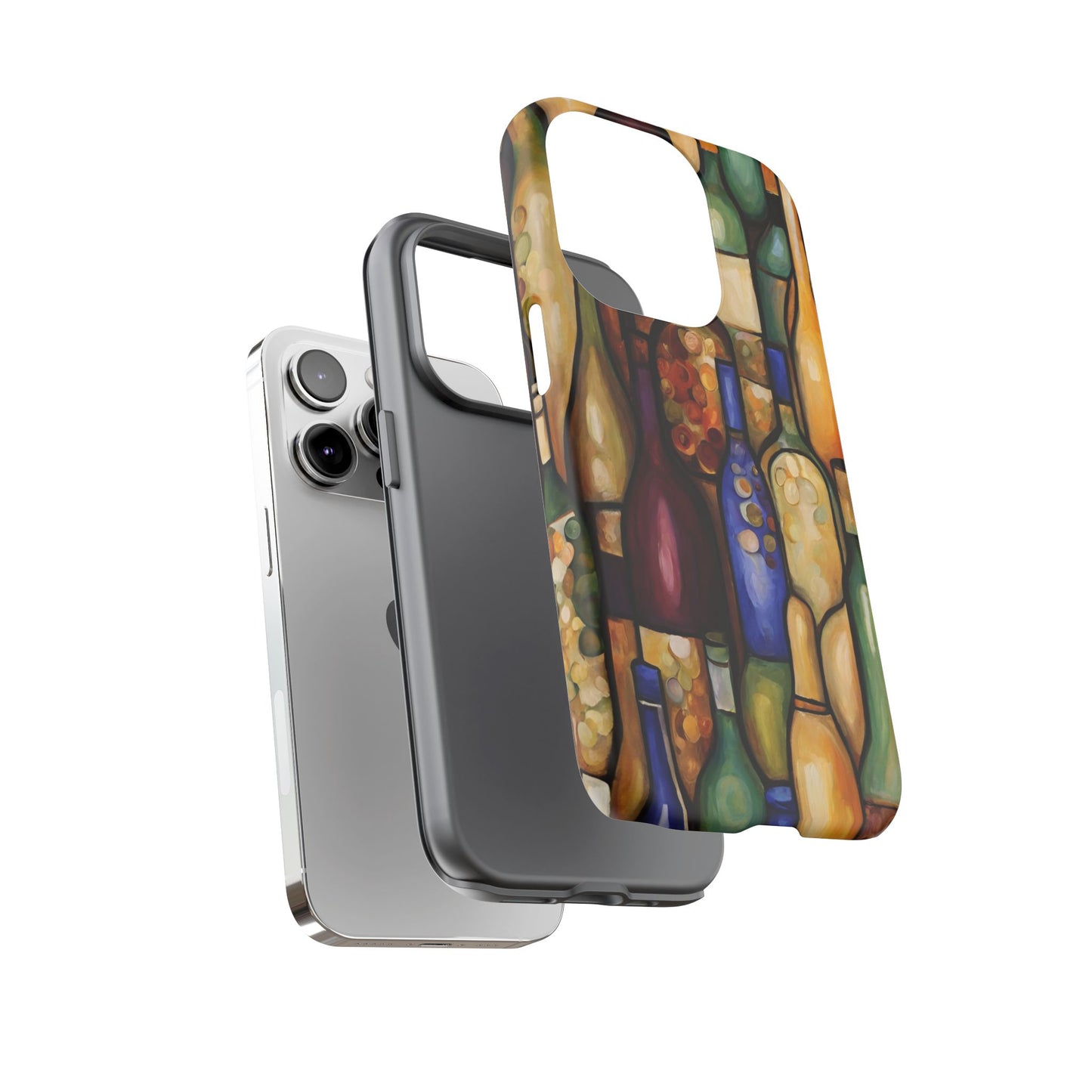 Vino Abstract iPhone Samsung Galaxy Google Pixel Tough Cases