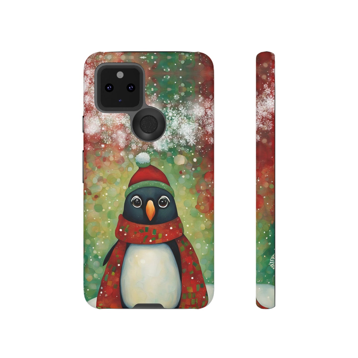 Christmas Penguin iPhone Samsung Galaxy Google Pixel Tough Cases