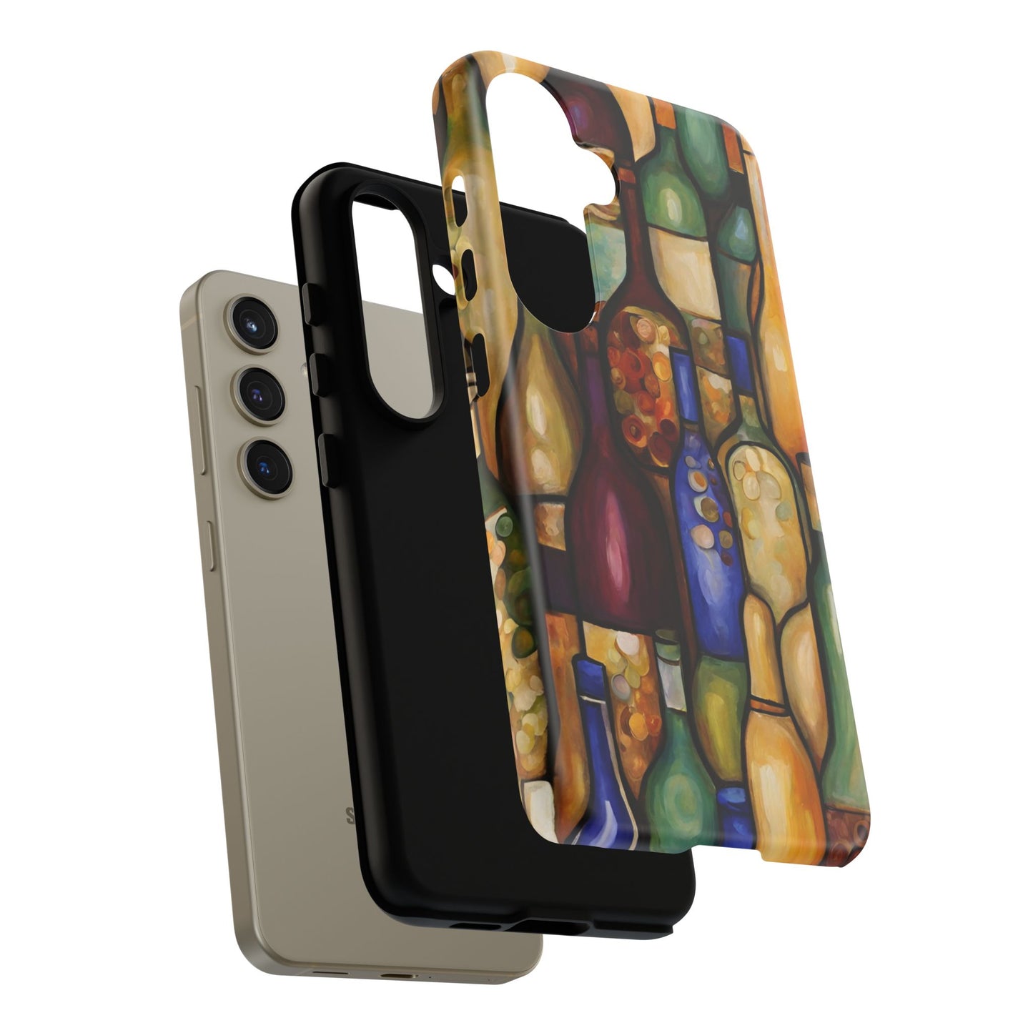 Vino Abstract iPhone Samsung Galaxy Google Pixel Tough Cases