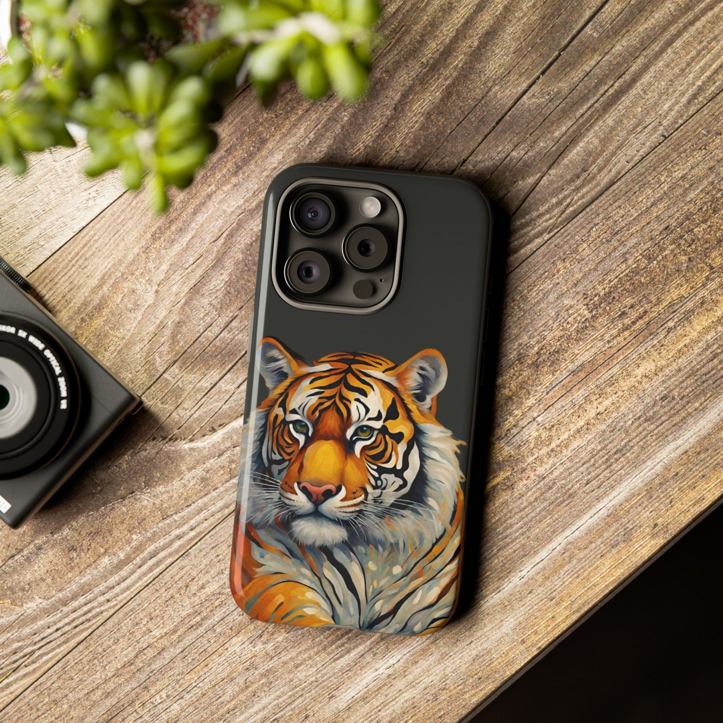 Tiger Wildlife iPhone Samsung Galaxy Google Pixel Tough Cases