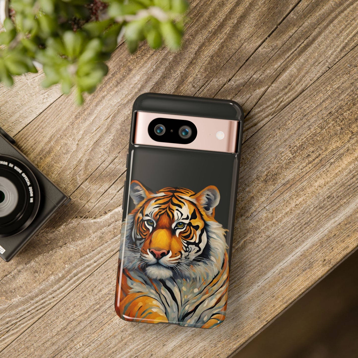 Tiger Wildlife iPhone Samsung Galaxy Google Pixel Tough Cases