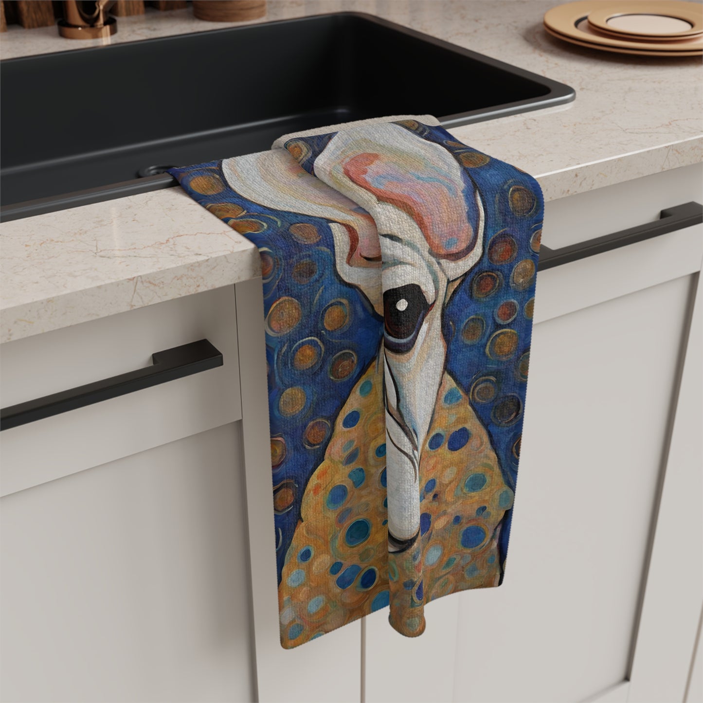 Dogs in the Kitchen- Gage Microfiber Tea Towel