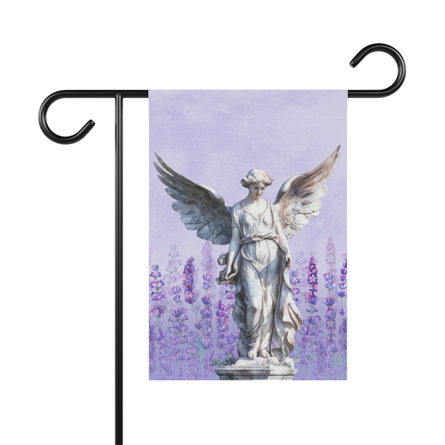 Lavender Angel 2-Sided Garden & House Banner