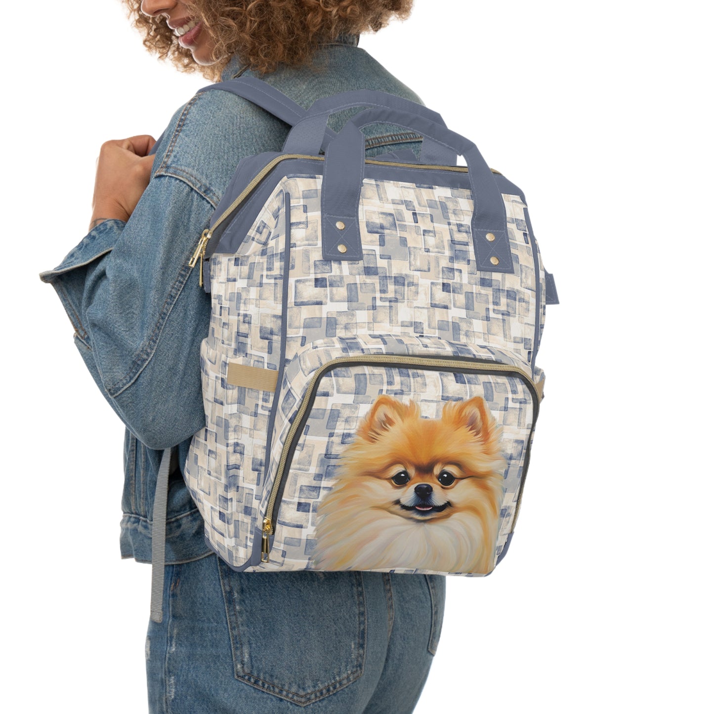 Pomeranian Jazz Multifunctional Backpack