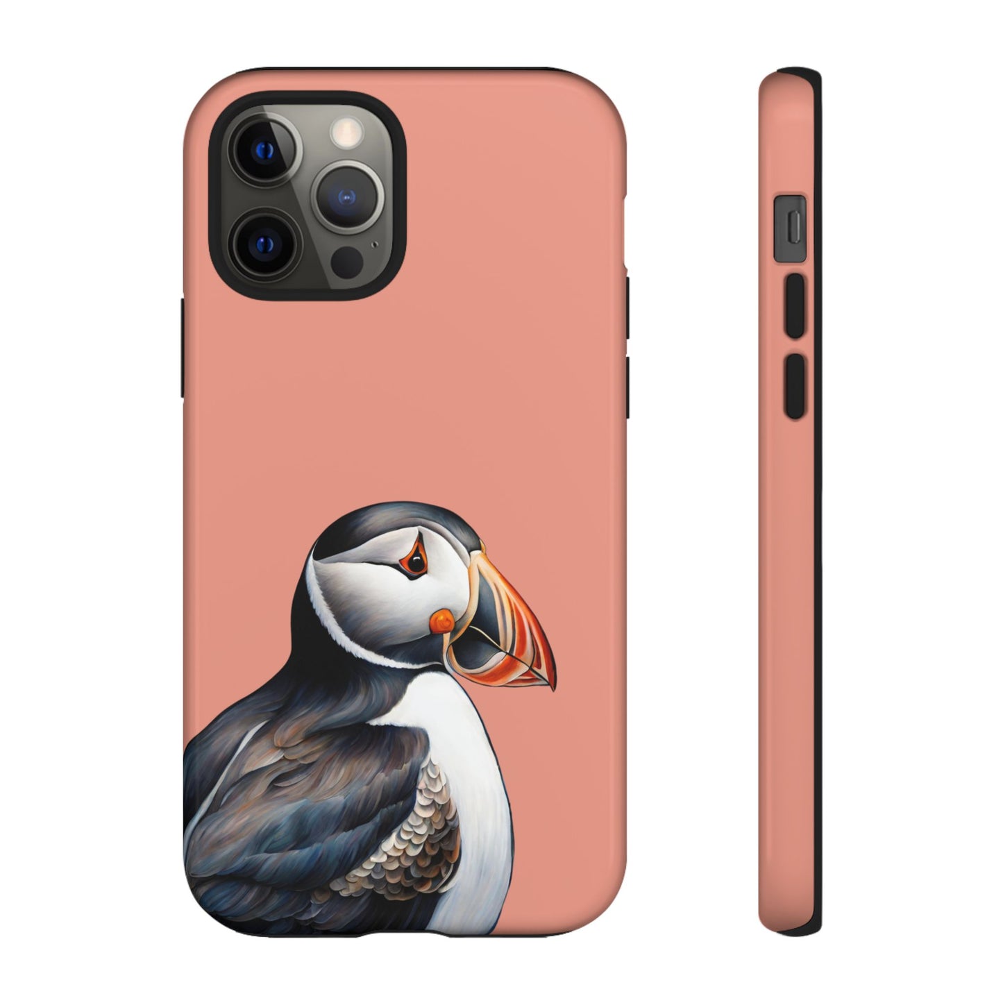 Puffin Wildlife iPhone Samsung Galaxy Google Pixel Tough Cases