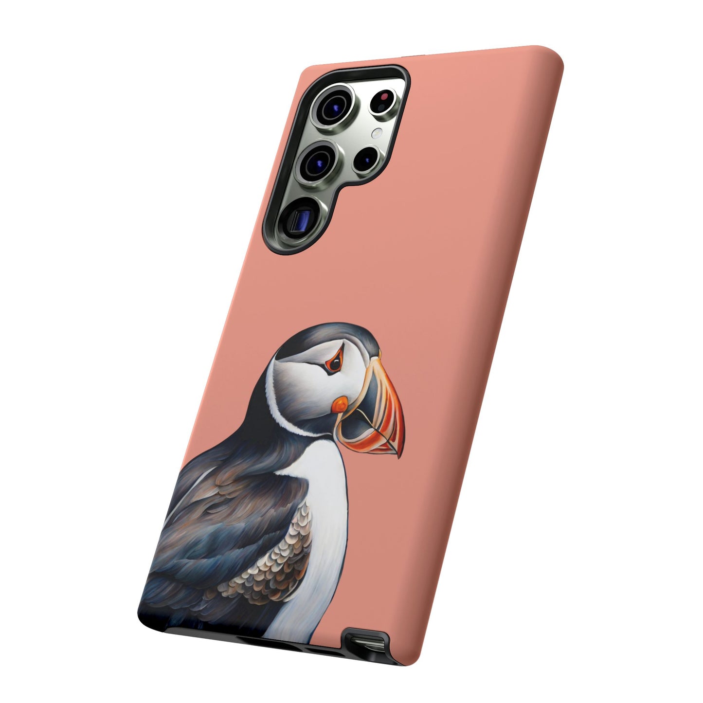 Puffin Wildlife iPhone Samsung Galaxy Google Pixel Tough Cases