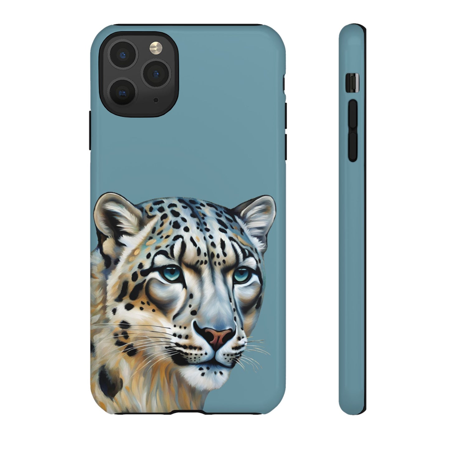 Snow Leopard iPhone Samsung Galaxy Google Pixel Tough Cases