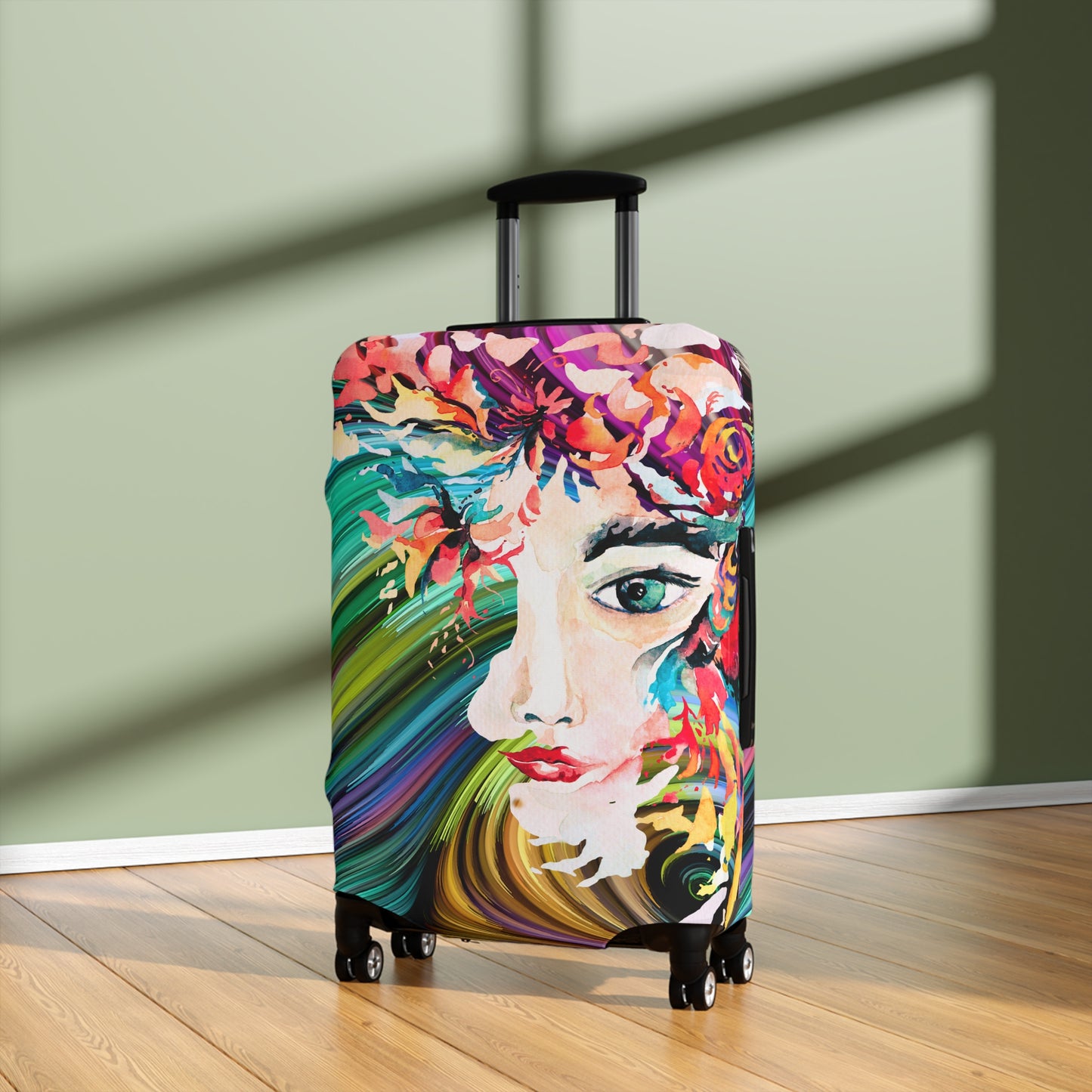 Insight Abstract Art Luggage Cover