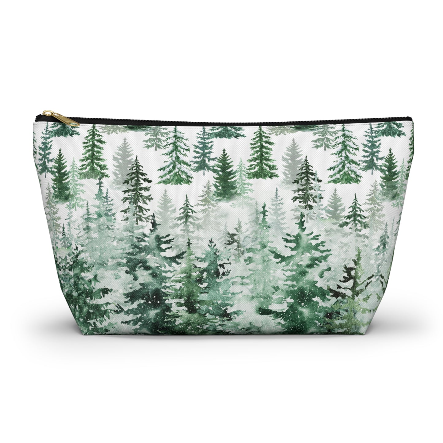 Pines in the Snow Accessory Pouch w T-bottom