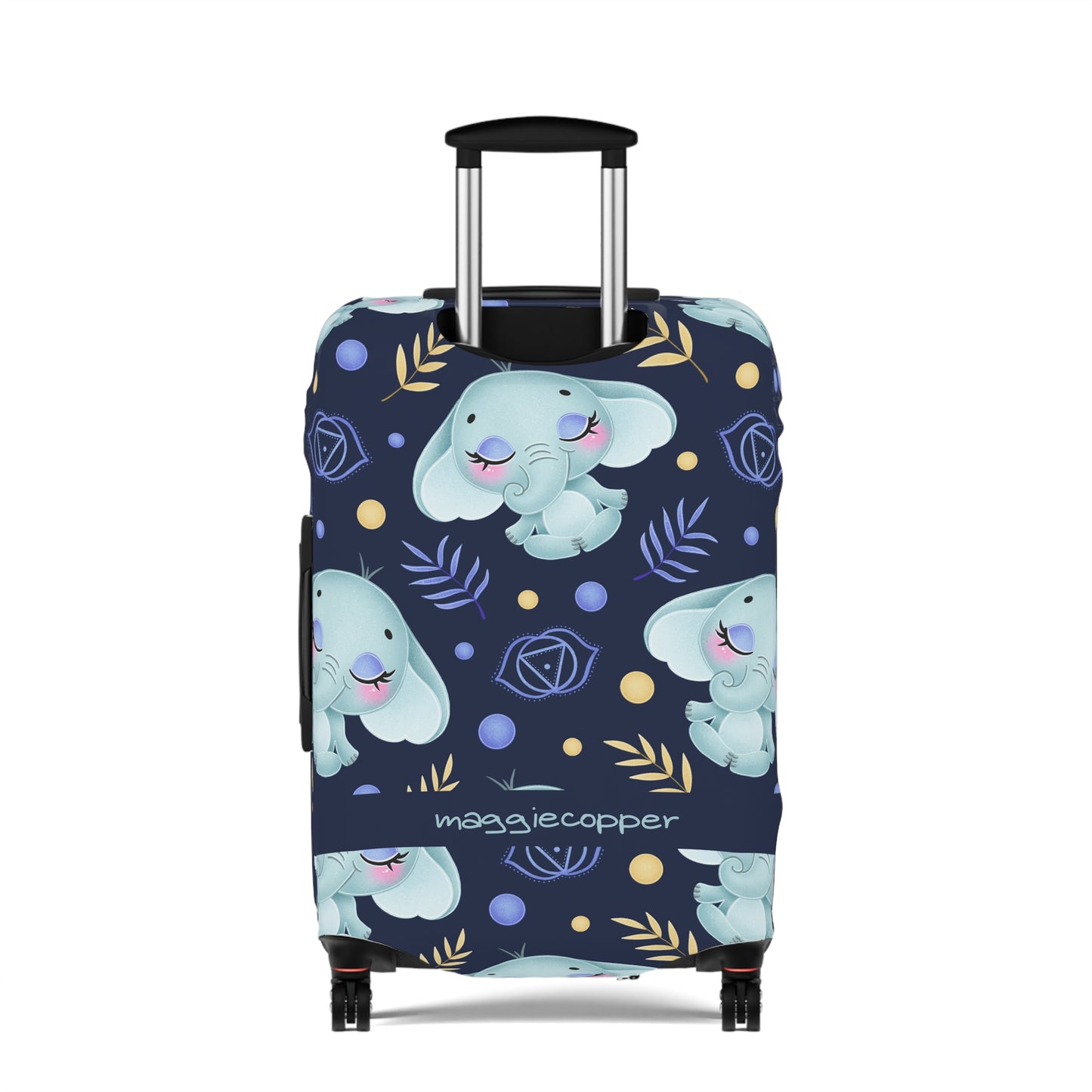 Zen Elephant Luggage Cover