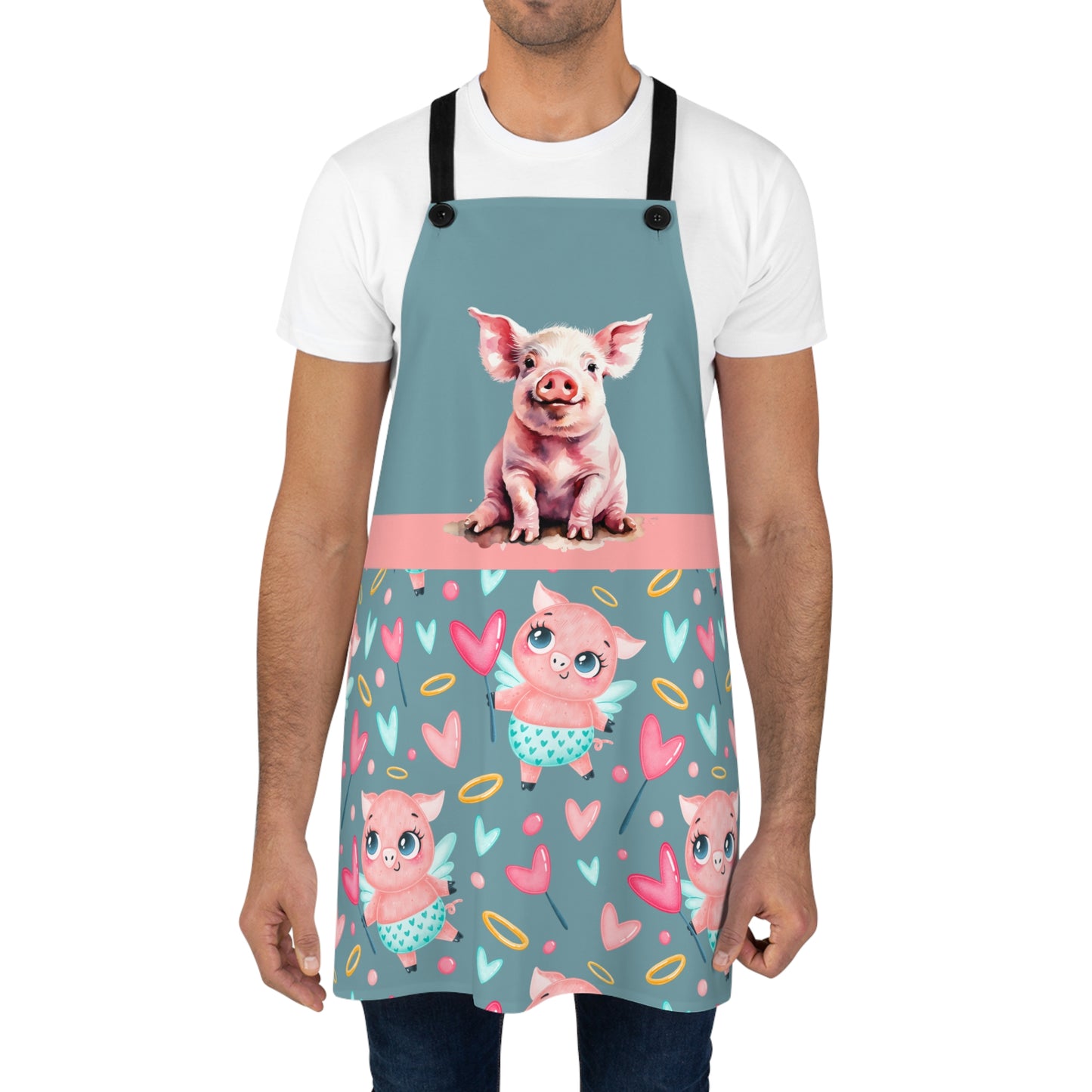 Pink Pig Apron