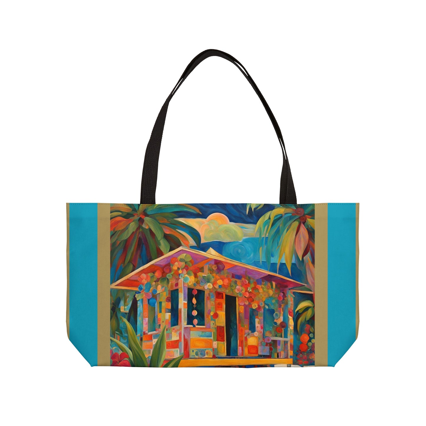 Tropical Hideout Weekender Tote Bag