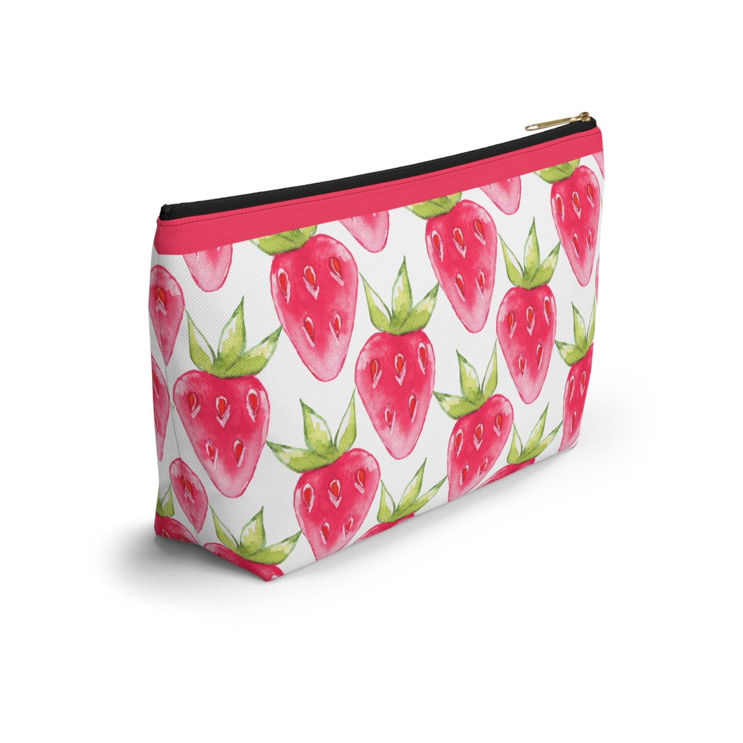 Strawberry Fields Accessory Pouch w T-bottom