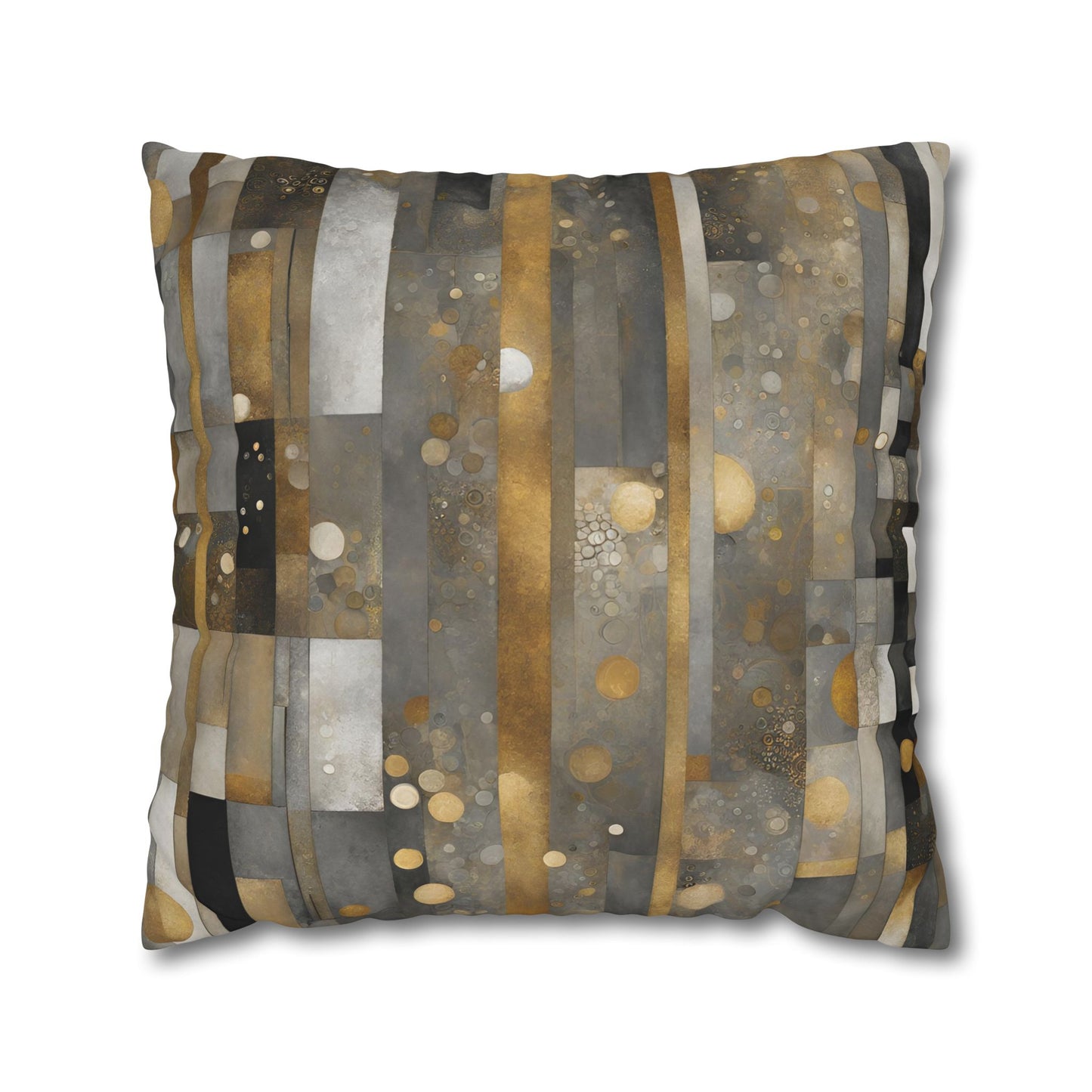 Chesterfield Abstract Square Poly Canvas Pillowcase