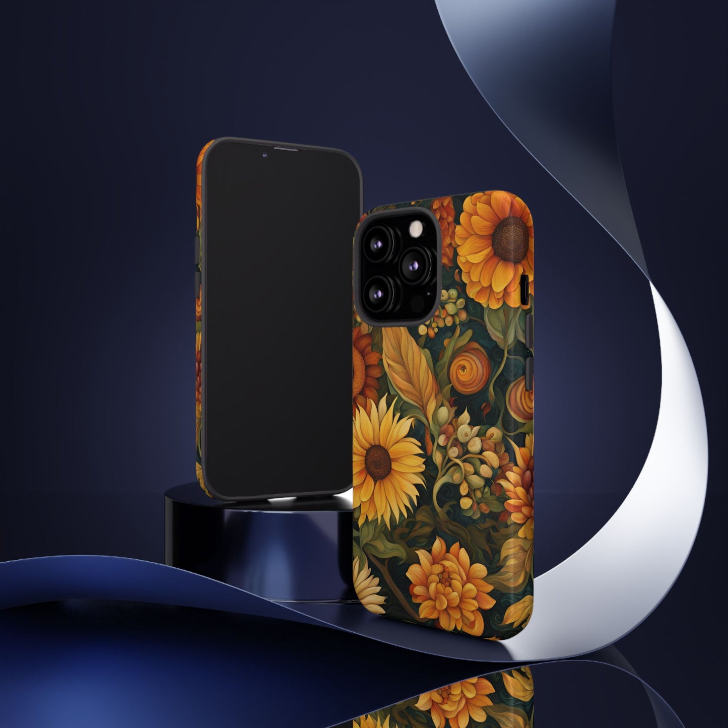 Autumn Flowers iPhone Samsung Galaxy Google Pixel Tough Cases