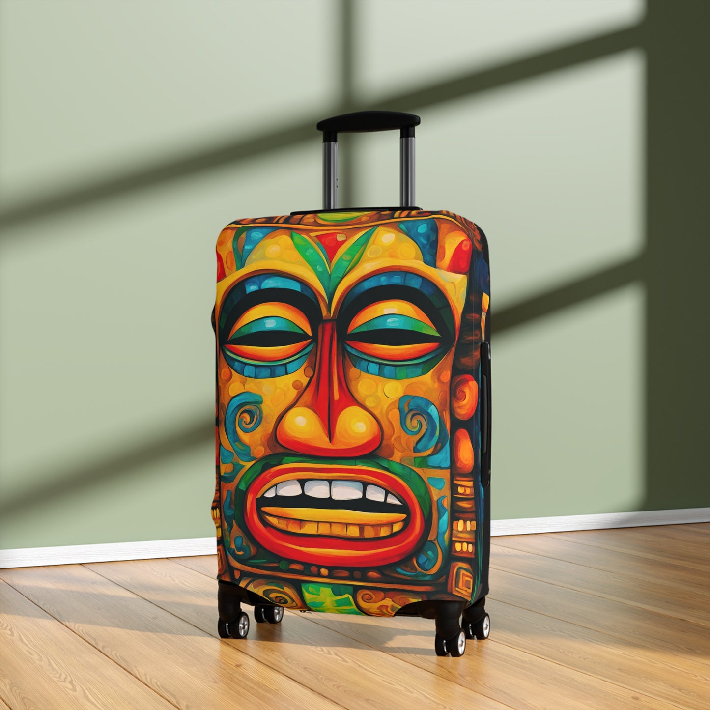 Happy Tiki Luggage Cover ONLY