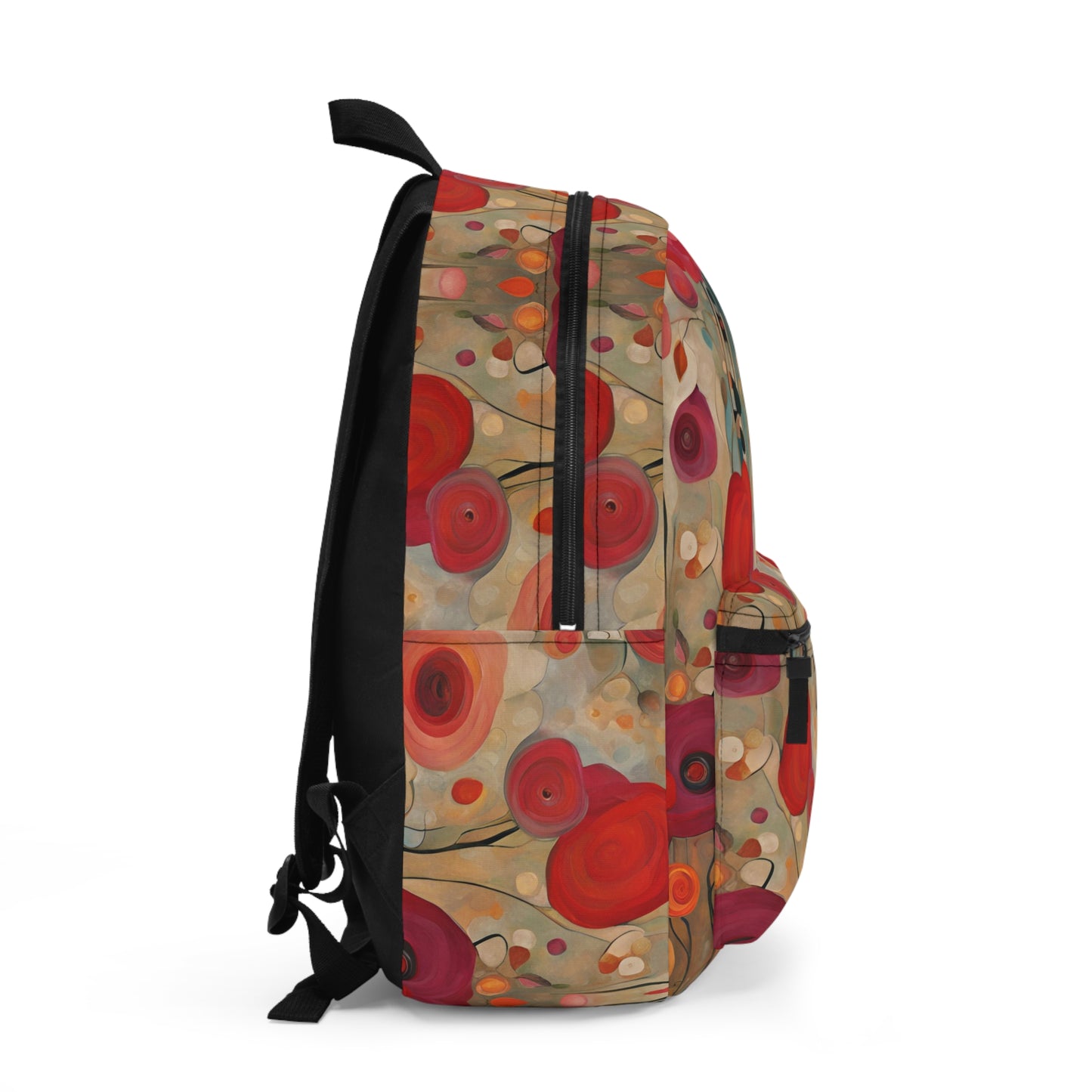 Janet Abstract Floral Backpack