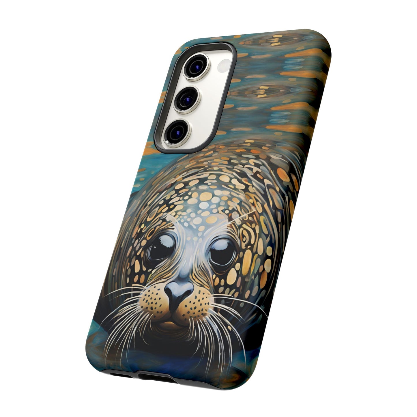 Harbor Seal Wildlife iPhone Samsung Galaxy Google Pixel Tough Cases