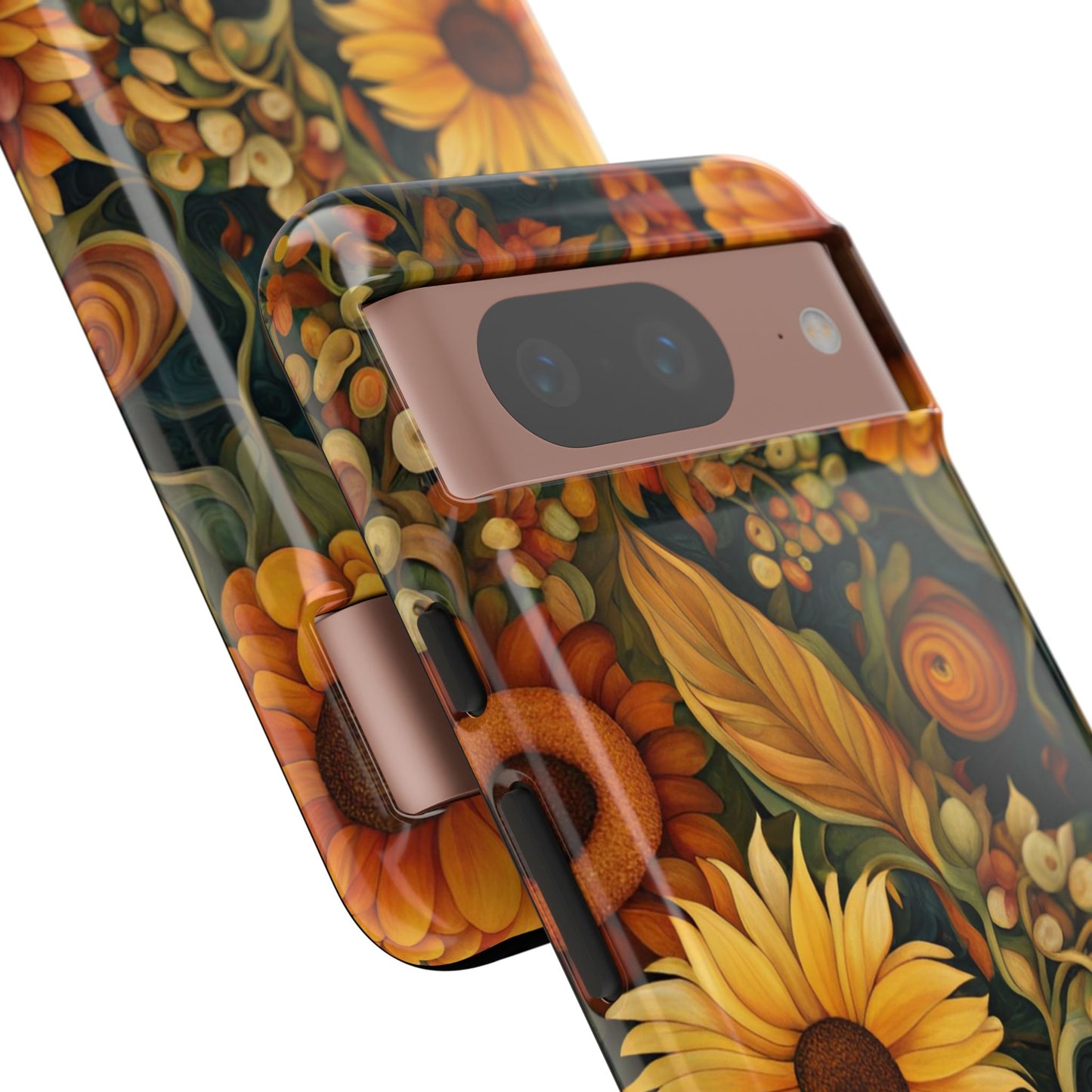 Autumn Flowers iPhone Samsung Galaxy Google Pixel Tough Cases