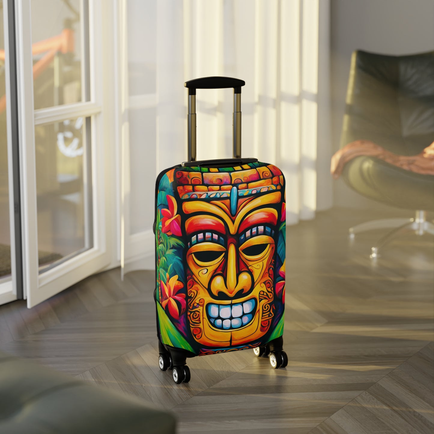 Tiki Tom Luggage Cover ONLY