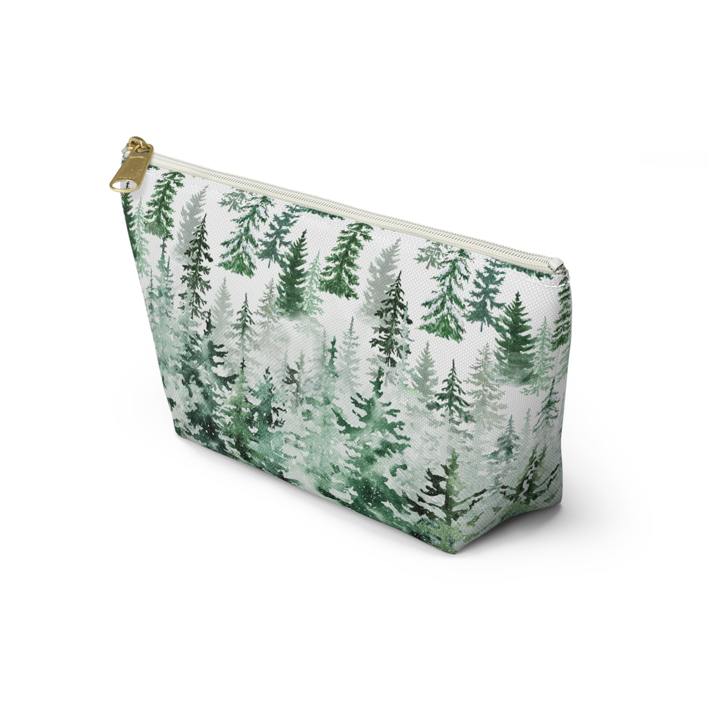 Pines in the Snow Accessory Pouch w T-bottom