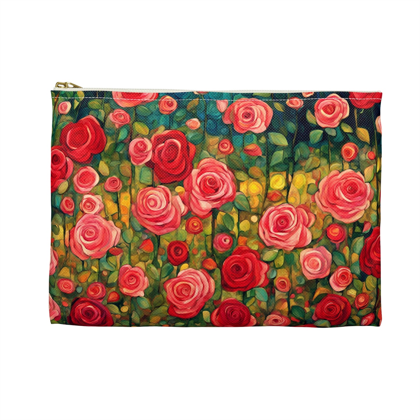 Wall of Roses Accessory Pouch