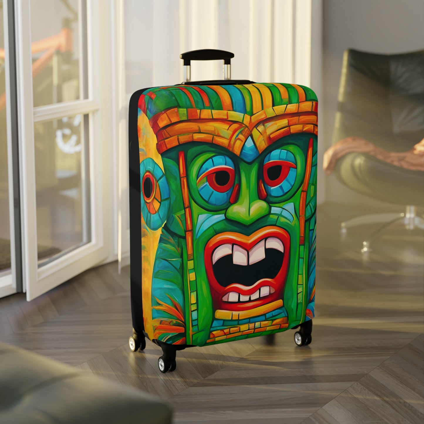 Tiki Bubba Luggage Cover ONLY