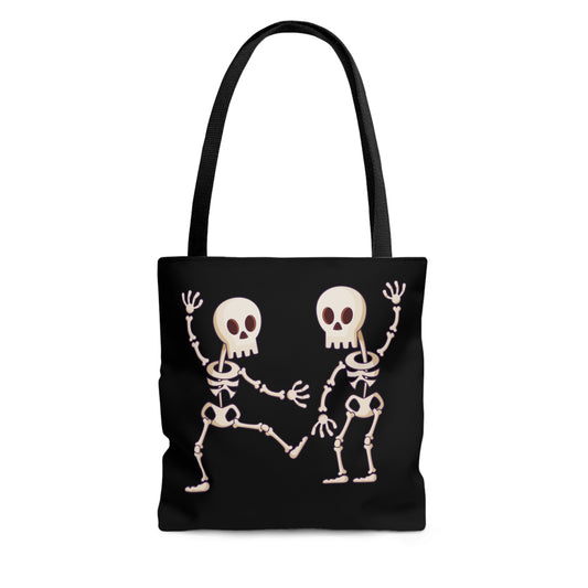 Dancing Skeletons Tote Bag (AOP)