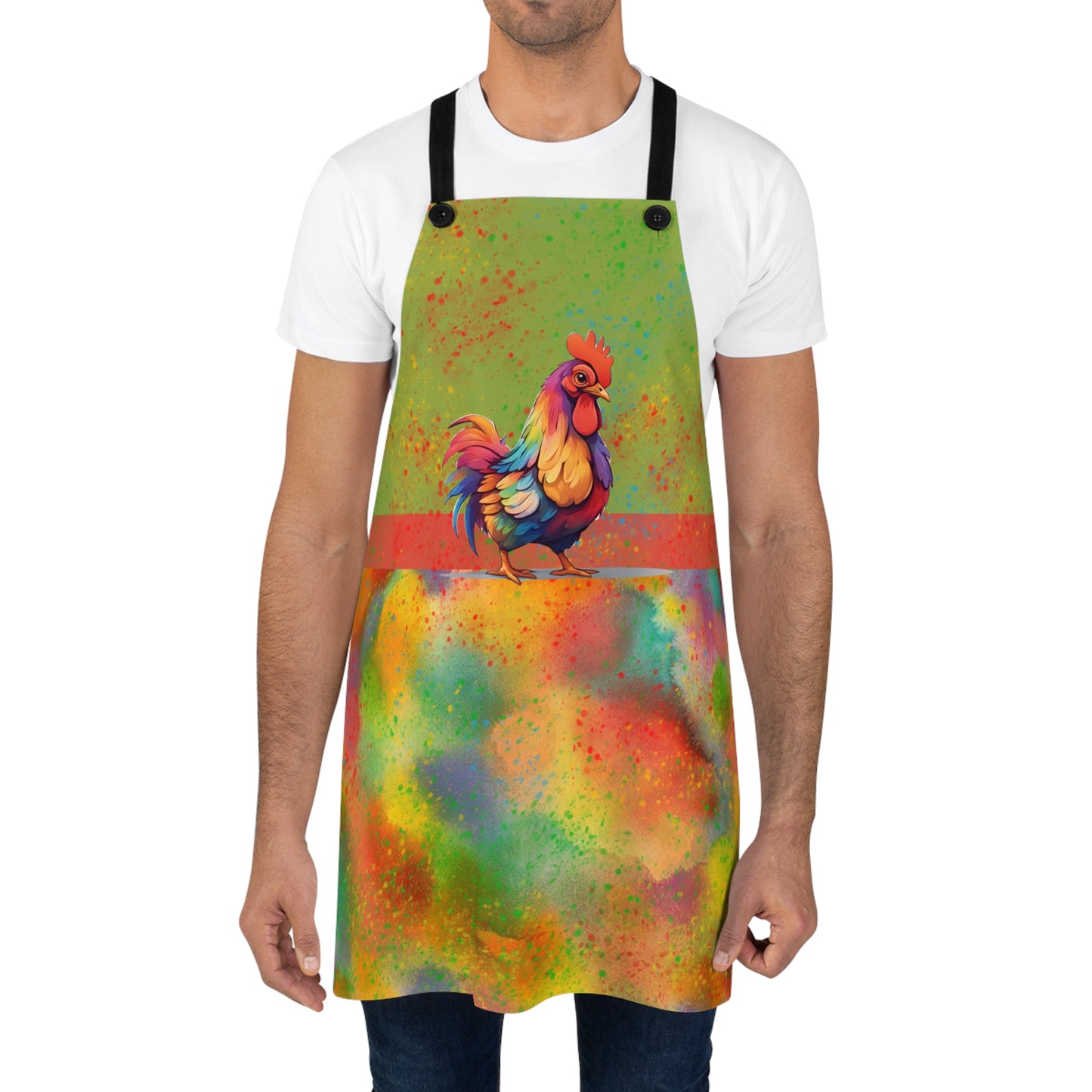 Colorful Chicken Apron