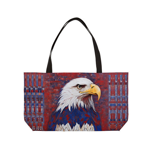 All American Eagle Weekender Tote Bag