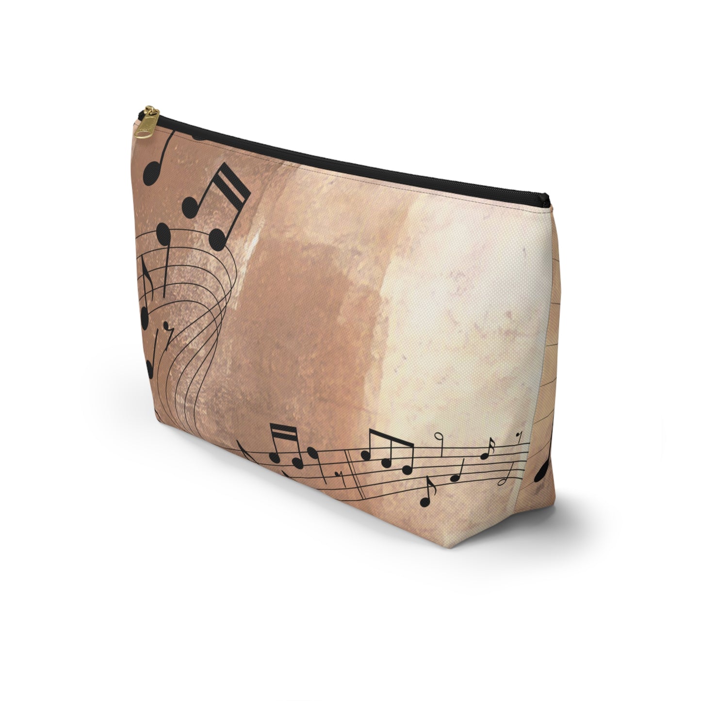 Music Notes Scuff Accessory Pouch w T-bottom