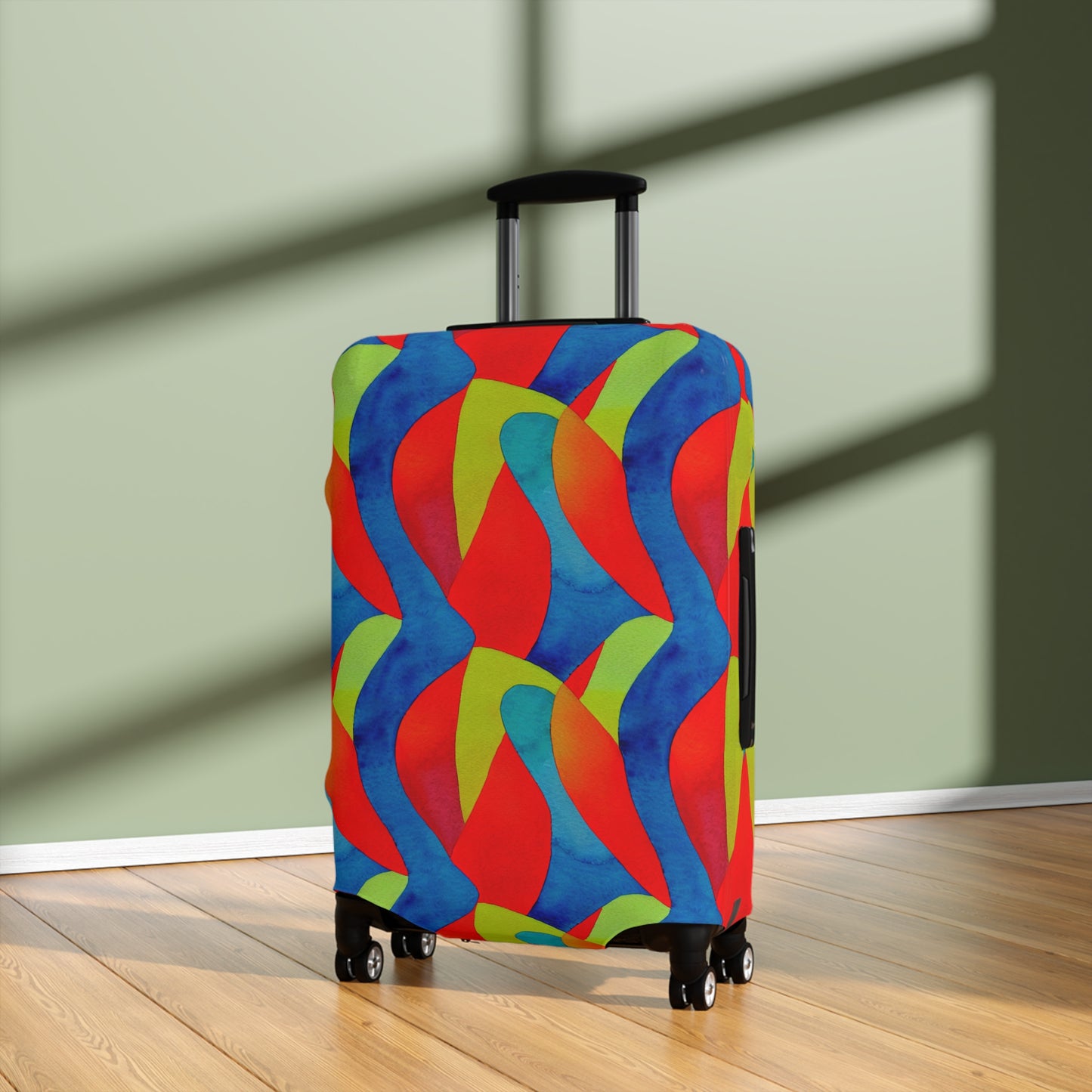 Obvious Bright Abstract Luggage Cover