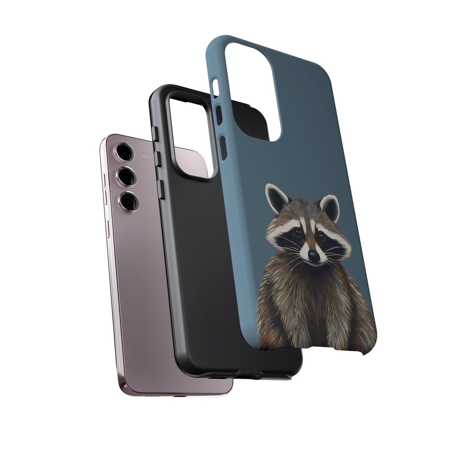 Raccoon Wildlife iPhone Samsung Galaxy Google Pixel Tough Cases