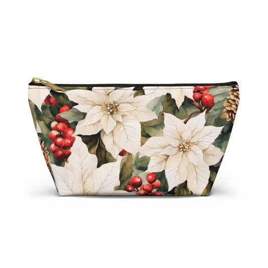 Nature's Holiday Accessory Pouch w T-bottom