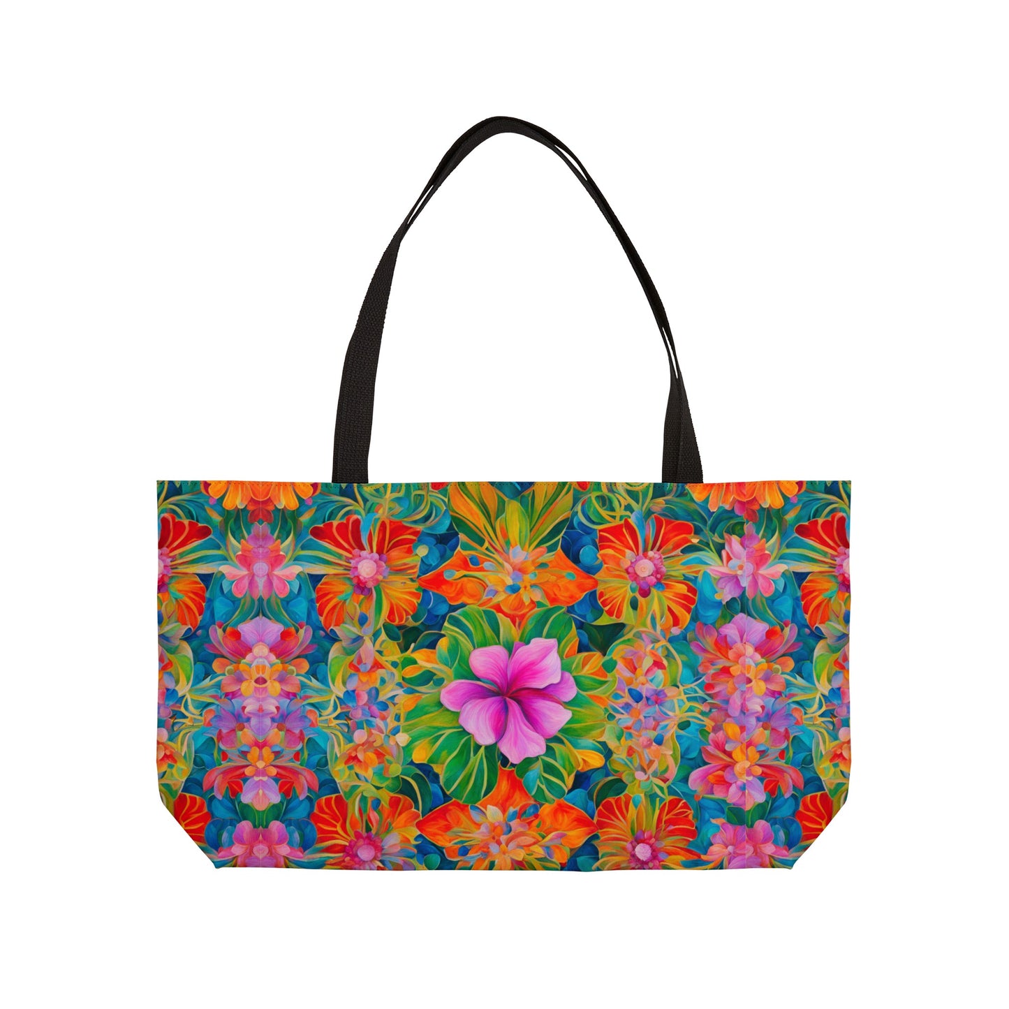 Paradise Blooms Weekender Tote Bag