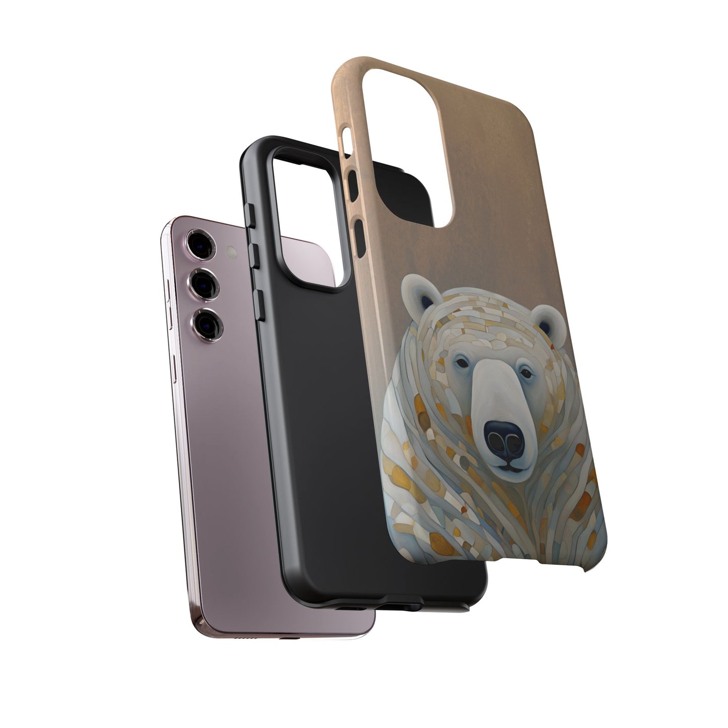 Polar Bear Wildlife iPhone Samsung Galaxy Google Pixel Tough Cases