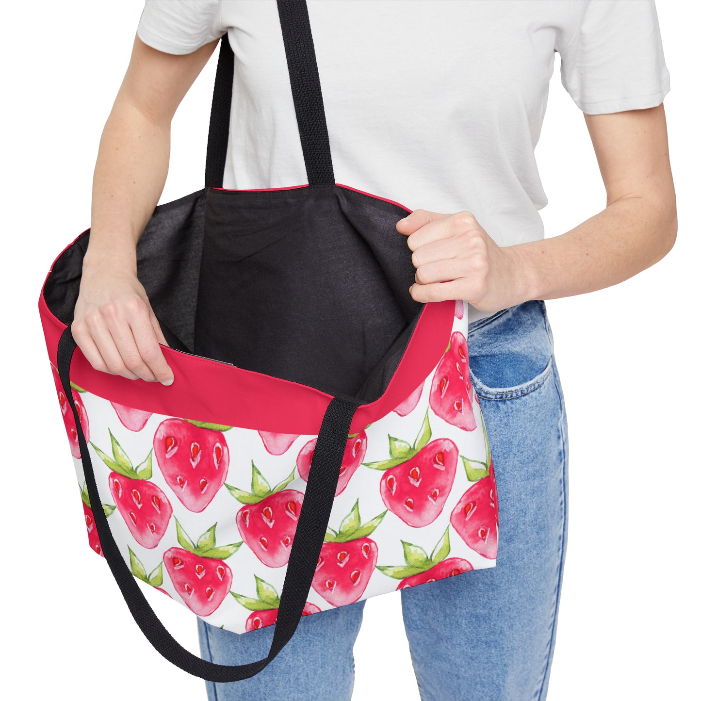 Strawberry Fields Weekender Tote Bag