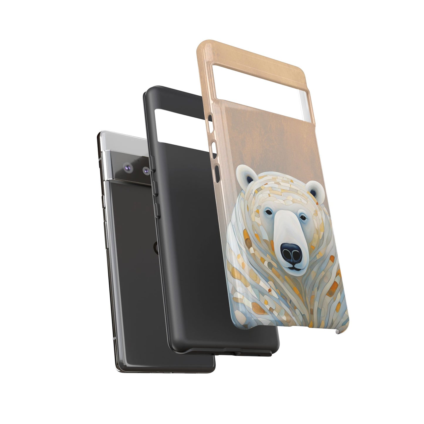 Polar Bear Wildlife iPhone Samsung Galaxy Google Pixel Tough Cases