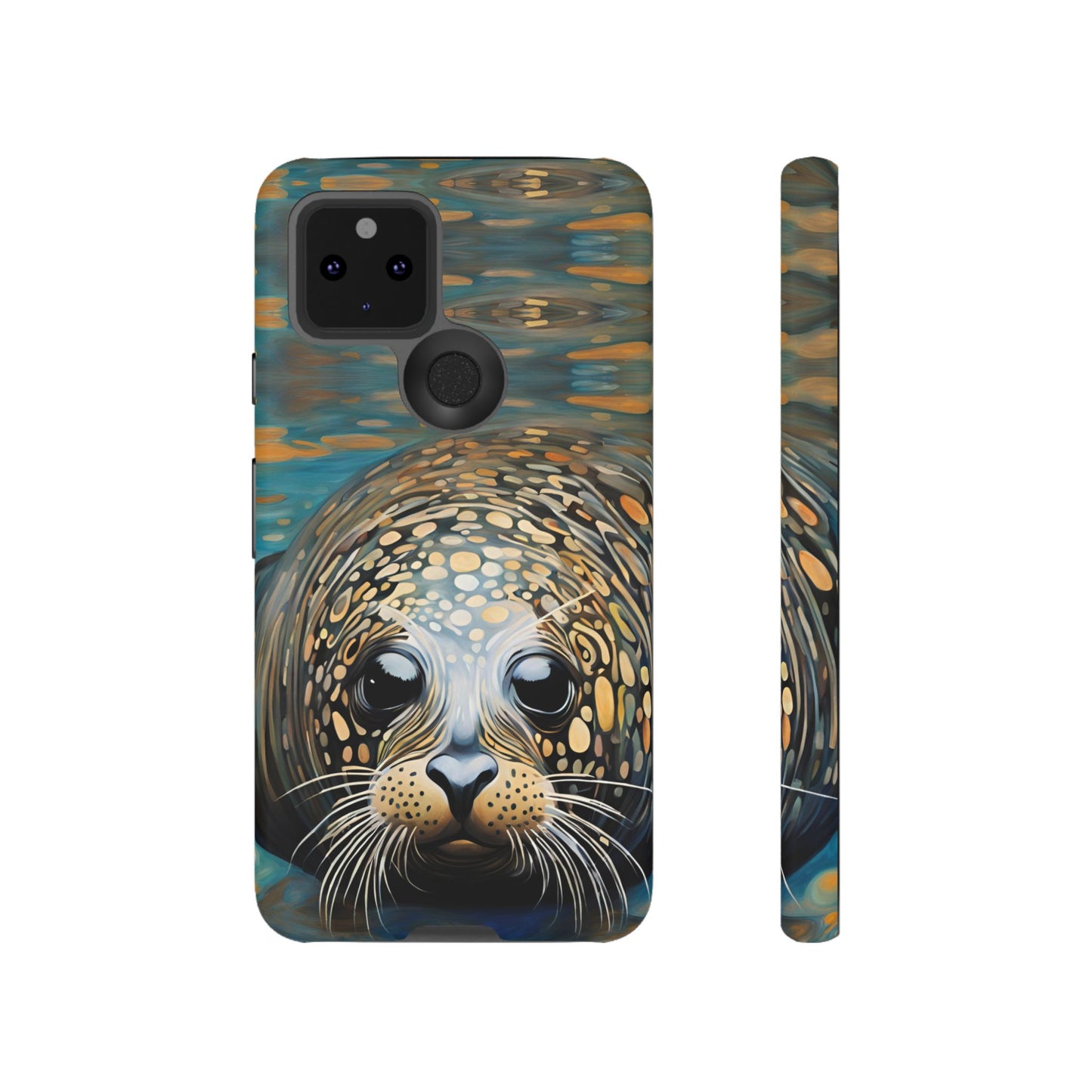 Harbor Seal Wildlife iPhone Samsung Galaxy Google Pixel Tough Cases