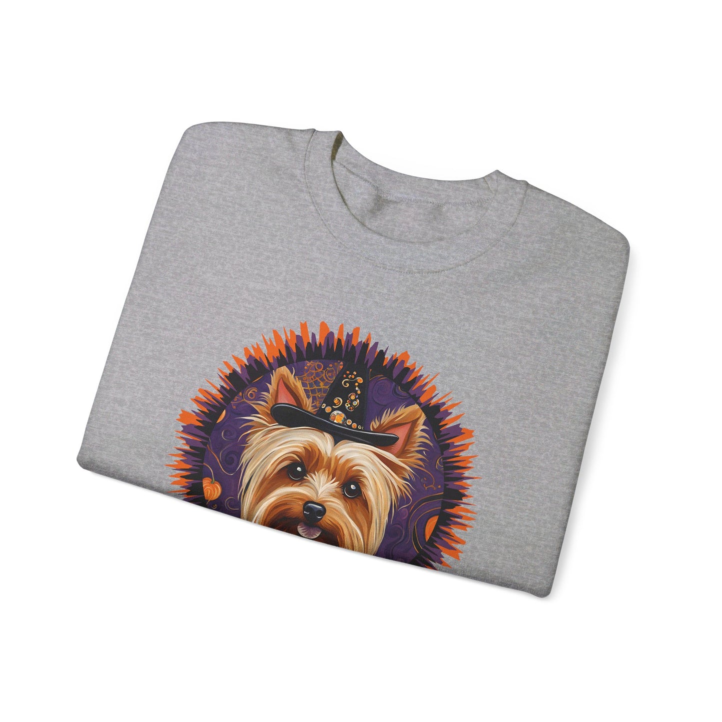 Yorkshire Terrier Halloween Unisex Heavy Blend™ Crewneck Sweatshirt