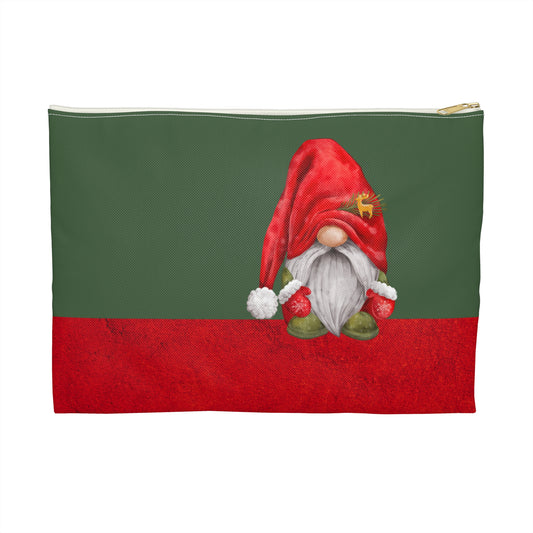 Gnome Santa Accessory Pouch