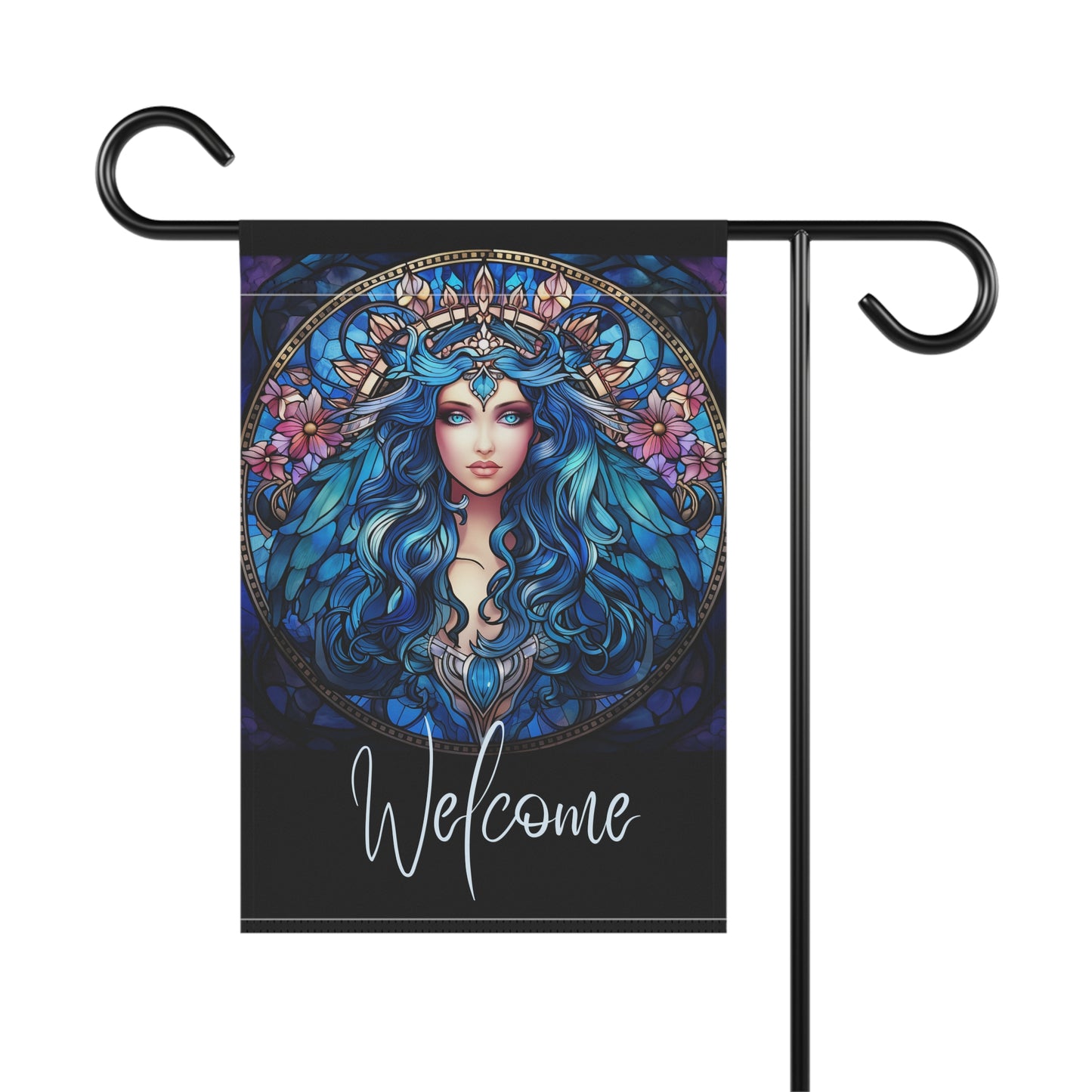 Goddess Welcome 2-Sided Garden & House Banner