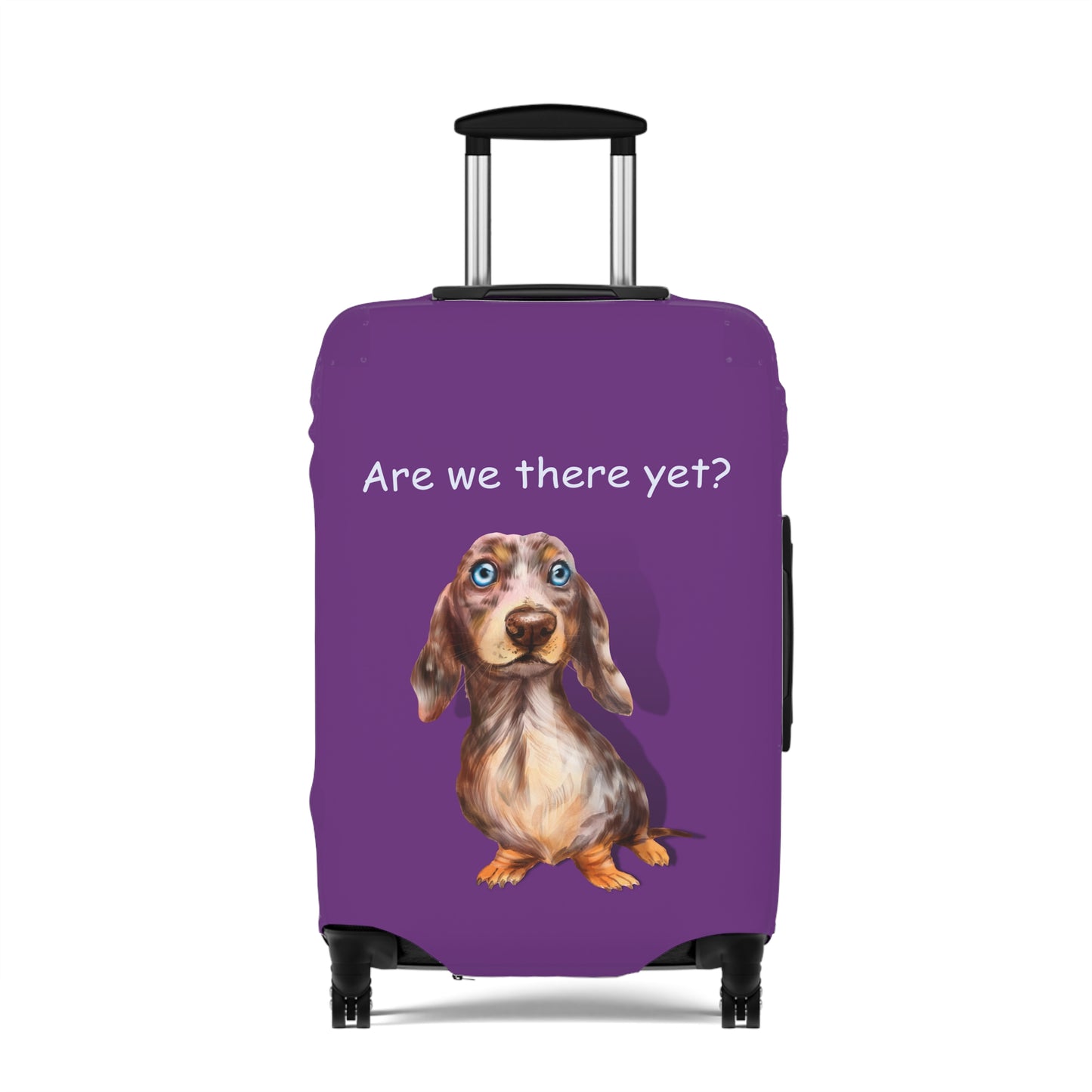 Dachshund Are We There Yet? Luggage Cover