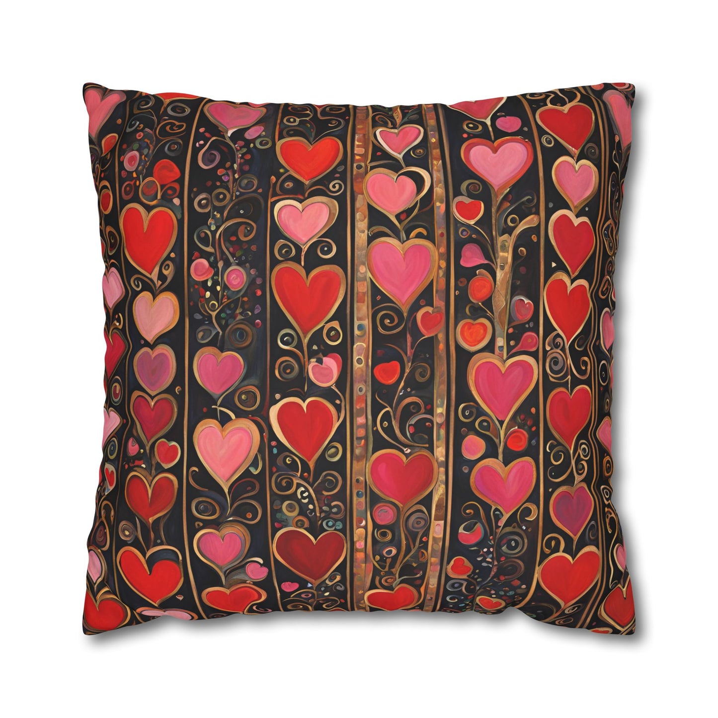 Lotta Love Square Poly Canvas Pillowcase