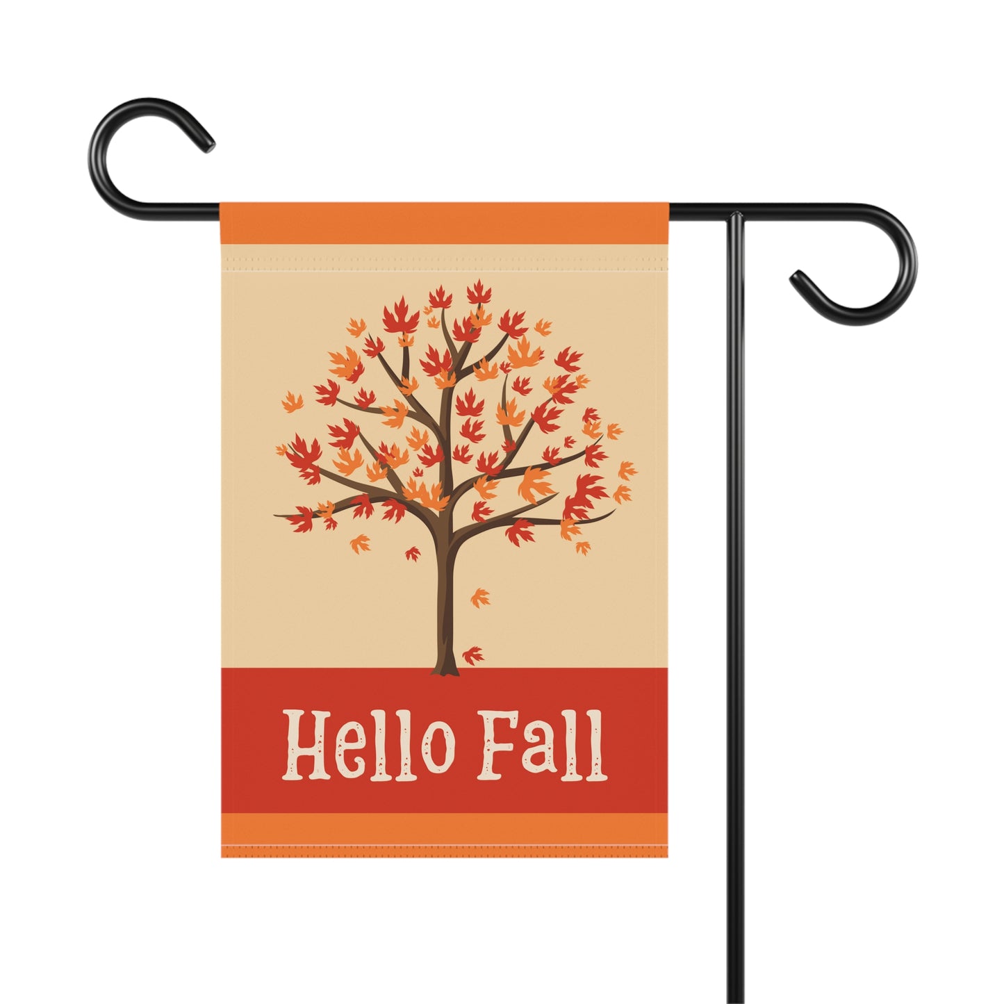 Hello Fall 2-Sided Garden & House Banner