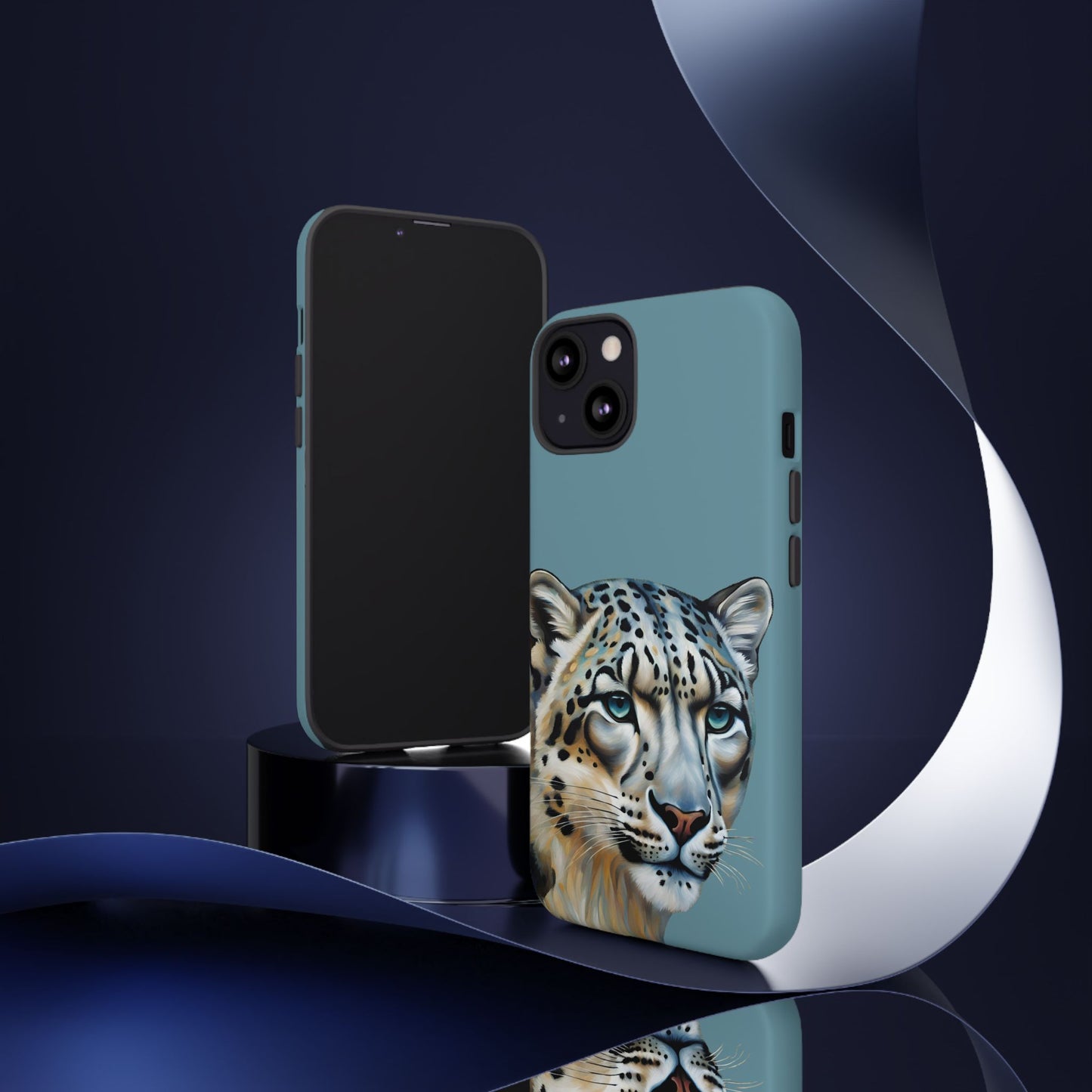 Snow Leopard iPhone Samsung Galaxy Google Pixel Tough Cases