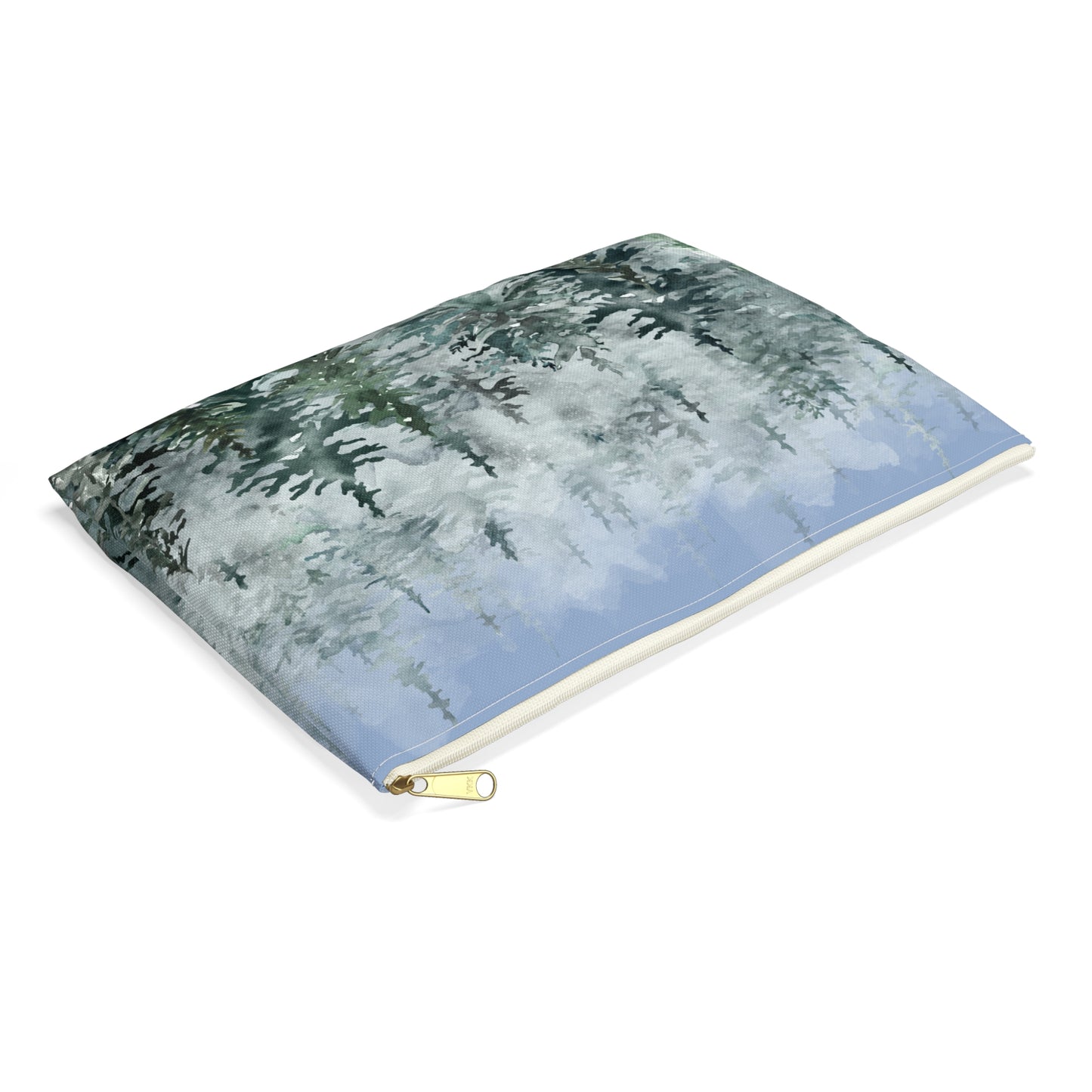 Evergreens in Winter Accessory Pouch