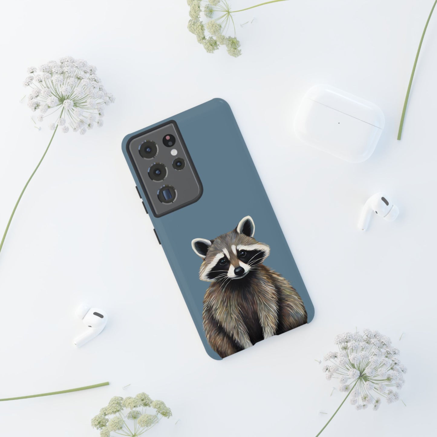 Raccoon Wildlife iPhone Samsung Galaxy Google Pixel Tough Cases