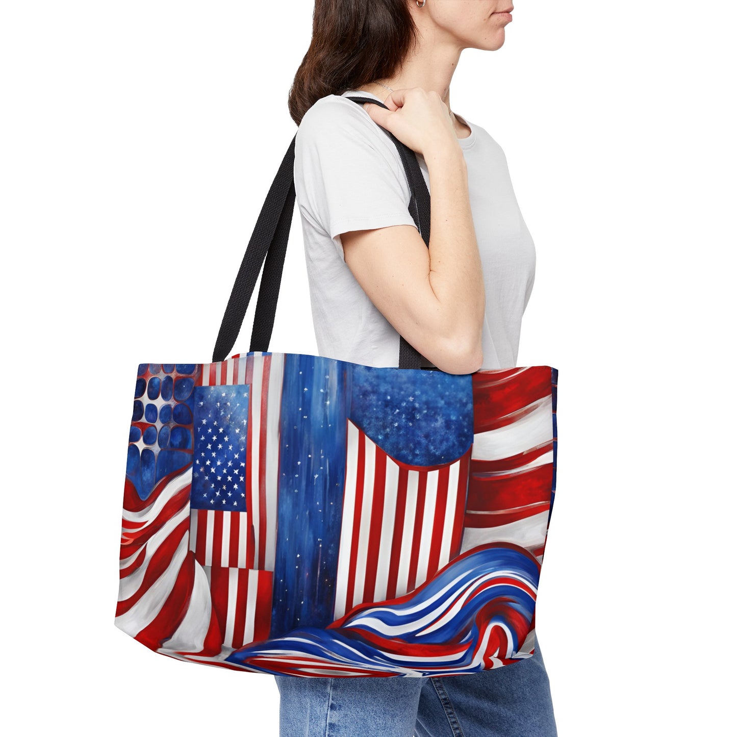 Old Glory Weekender Tote Bag